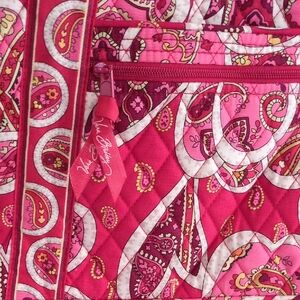 Vera Bradley "Rosie Posies" Quilted Crossbody Bag NWT